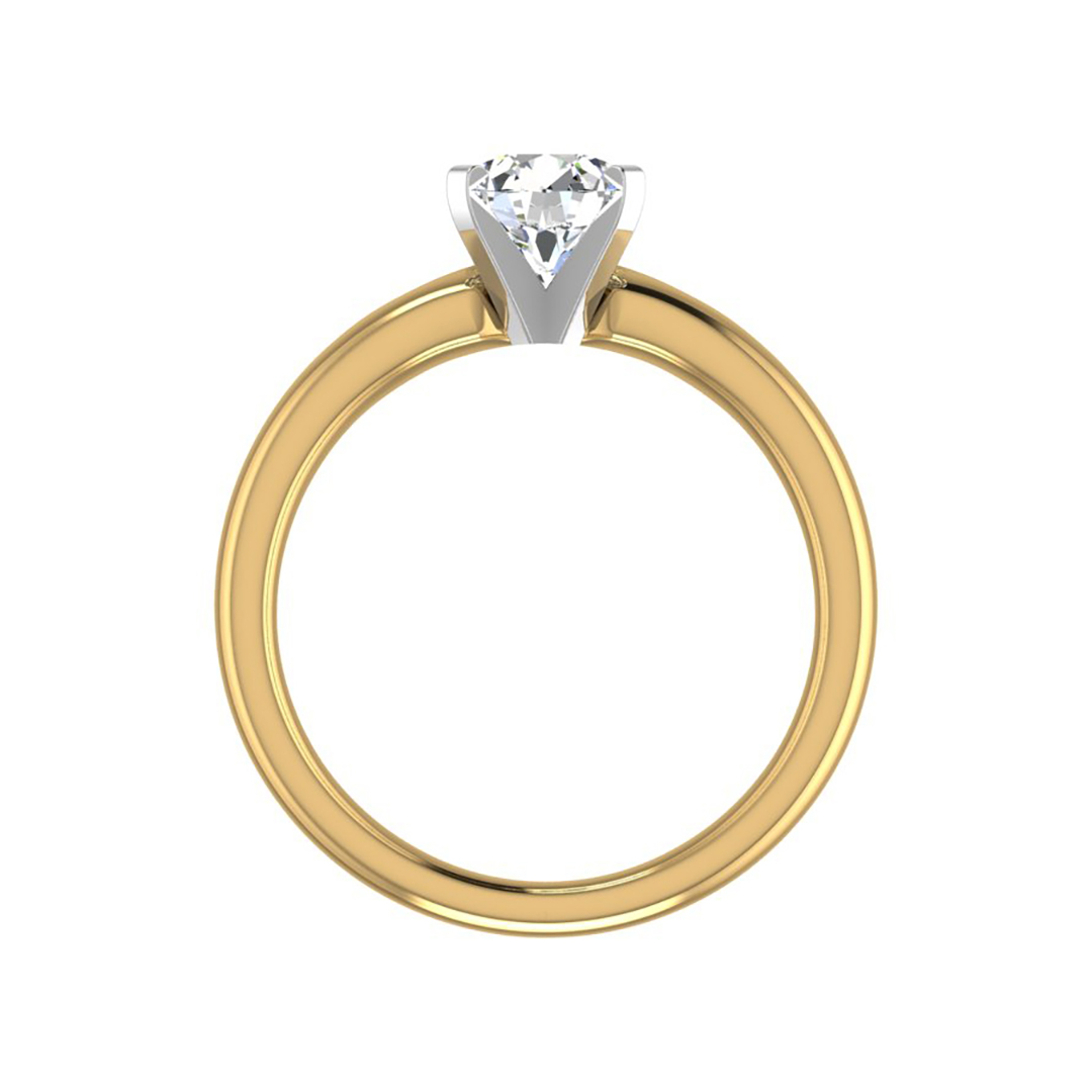 Lillian 4 Prong Solitaire Engagement Ring